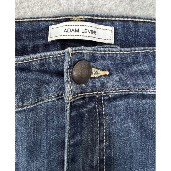 Adam Levine Skinny DENIM Jeans 17 Distressed Embroidered Lips Heart You Wish - Picture 9 of 16